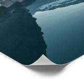Nordic Lake Reflection ポスター (角)