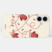 Nordic Mitten iPhone 16ケース Case-Mate iPhoneケース (裏面 (横))