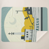 Nordic Moon Boat  シェルパブランケット (正面(横))