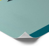 Nordic Moon Boat  ポスター (角)