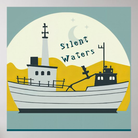 Nordic Moon Boat  ポスター (正面)