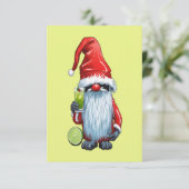 Nordic Nisse Gnome Gonk Holding A Glass Of‎ Lime  招待状 (スタンド正面)