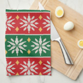 Nordic Noel Knit キッチンタオル (四つ折り)