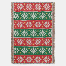 Nordic Noel Knit スローブランケット