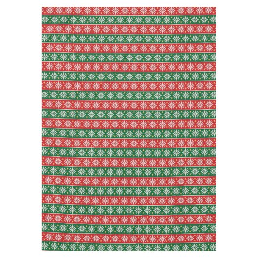 Nordic Noel Knit テーブルクロス (正面)