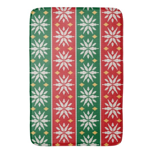 Nordic Noel Knit バスマット (正面縦)