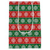 Nordic Noel Knit ミディアムペーパーバッグ (裏面)