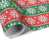 Nordic Noel Knit ラッピングペーパー (ロールコーナー)