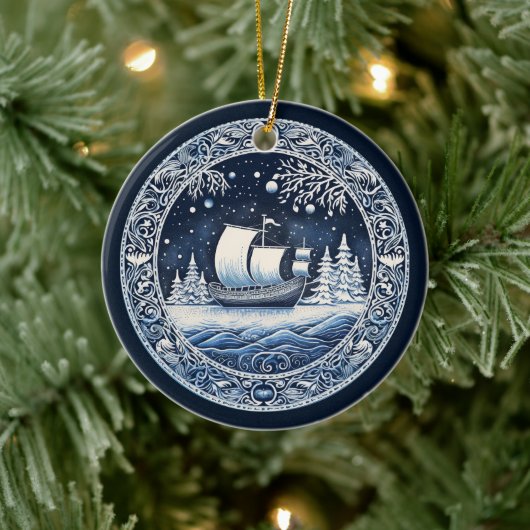 Nordic Ornament セラミックオーナメント (ツリー)