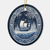 Nordic Ornament セラミックオーナメント (左)