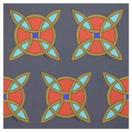 Nordic Protection from Witchcraft or Witch's Knot ファブリック