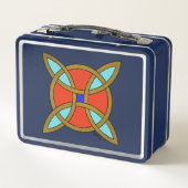 Nordic Protection from Witchcraft or Witch's Knot メタルランチボックス (裏面)