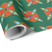 Nordic Protection from Witchcraft or Witch's Knot ラッピングペーパー (ロールコーナー)