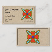 Nordic Protection from Witchcraft or Witch's Knot 名刺 (正面/裏面)