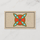 Nordic Protection from Witchcraft or Witch's Knot 名刺 (裏面)