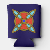 Nordic Protection from Witchcraft or Witch's Knot 缶クーラー (裏面)