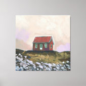 Nordic Red House キャンバスプリント (正面)