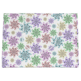 Nordic Snow Garden ラージペーパーバッグ