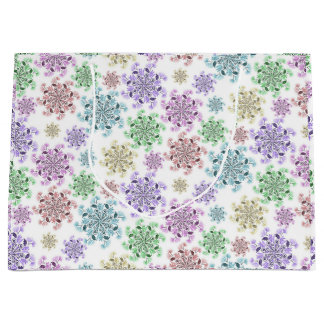 Nordic Snow Garden ラージペーパーバッグ