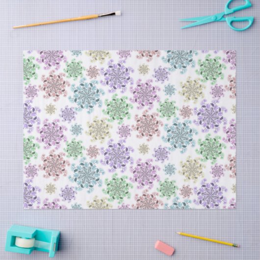 Nordic Snow Garden  薄葉紙 (クラフト)