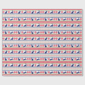 Nordic Style Cat Images Christmas ラッピングペーパー (フラット)