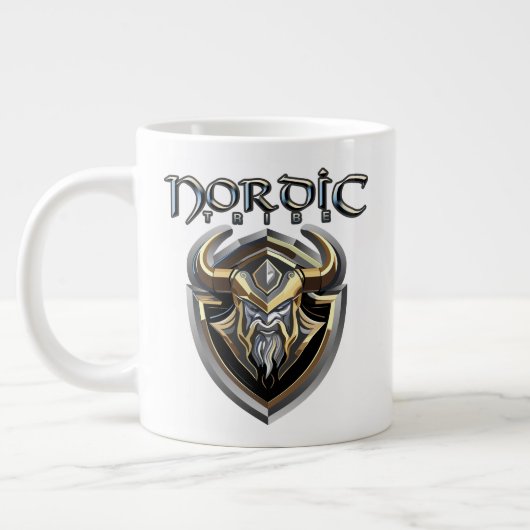 Nordic Tribe 20oz ジャンボコーヒーマグカップ (左)