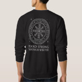 Nordic Winter Strength スウェットシャツ (裏面)