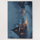 Nordic Winter Village Jigsaw Puzzle ジグソーパズル (縦)