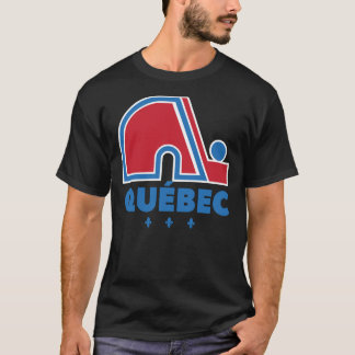 Nordiques Quebecホッケーチームアバランシェヴィンテージ Tシャツ