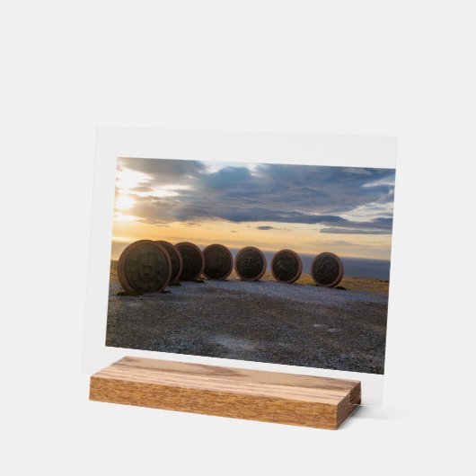 Nordkap アクリルサイン (傾斜)