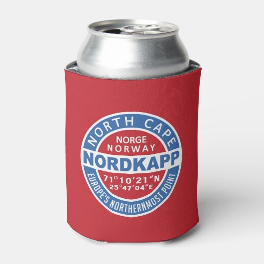 NORDKAPPノルウェイカスタムモノグラムはクーラー 缶クーラー (缶正面)