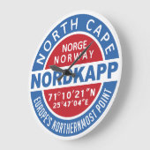 NORDKAPPノルウェーの時計 ラージ壁時計 (傾斜)