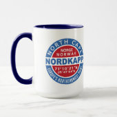 NORDKAPPノルウェーマグカップ マグカップ (左)