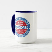 NORDKAPPノルウェーマグカップ マグカップ (正面左)