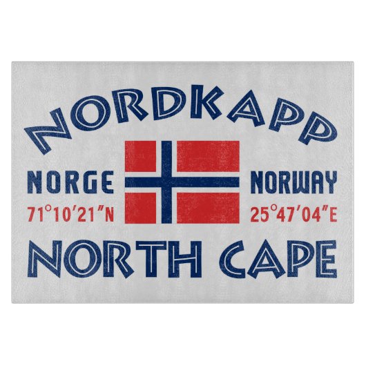 NORDKAPPノルウェー切削盤 カッティングボード (正面)