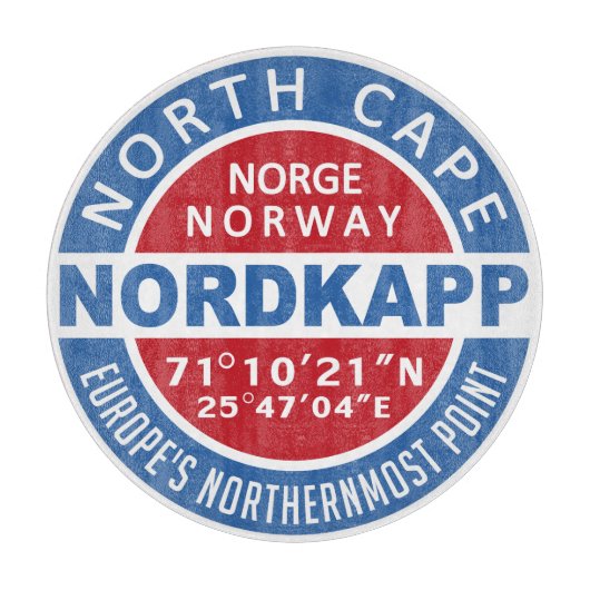 NORDKAPPノルウェー切削盤 カッティングボード (正面)