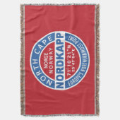 NORDKAPPノルウェー投げ毛布 スローブランケット (正面縦)