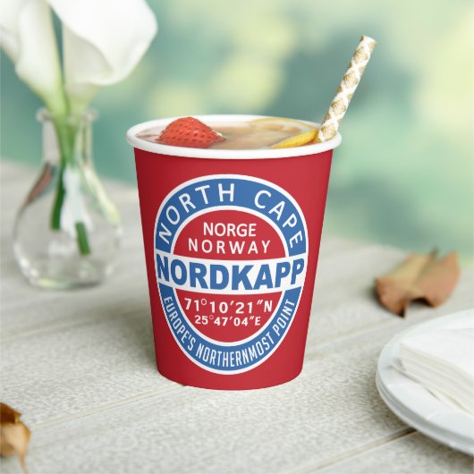 NORDKAPPノルウェー紙カップ 紙コップ (インサイチュ)