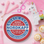 NORDKAPPノルウェー紙プレート ペーパープレート (パーティー)