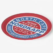 NORDKAPPノルウェー紙プレート ペーパープレート (アングル)