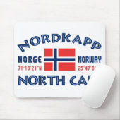 NORDKAPPノルウェーmousepad マウスパッド (マウス)