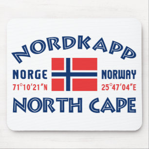 NORDKAPPノルウェーmousepad マウスパッド