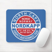 NORDKAPPノルウェーmousepad マウスパッド (マウス)