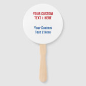 NORDKAPPノースケープカスタム文字ファンセット ハンドファン (裏面)