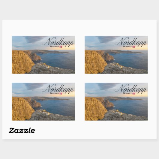 Nordkapp 長方形シール (シート)