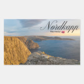 Nordkapp 長方形シール (正面)