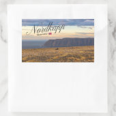 Nordkapp 長方形シール (バッグ)