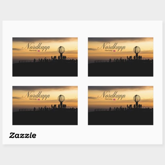 Nordkapp 長方形シール (シート)