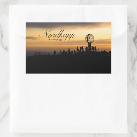 Nordkapp 長方形シール (バッグ)