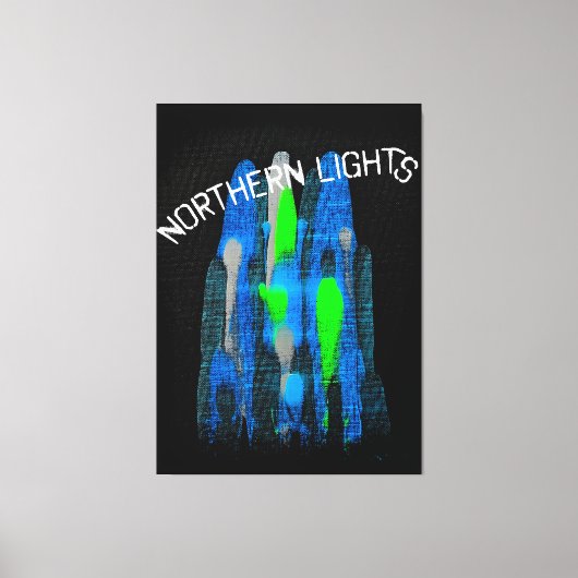 Nordlicht キャンバスプリント (正面)